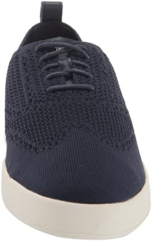 Cole Haan Women's Grandpro Contender Stitchlite OX Sneaker, Marine Blue Knit, 9 | Image 1