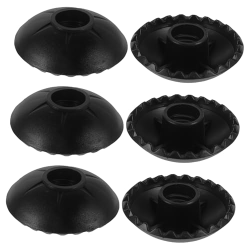 BESTonZON 6Pcs Outdoor Trekking Pole Tips Non Slip Crutch Foot Protectors for Hiking and Walking Sticks Durable Replacement Tips for Enhanced Stability and Grip