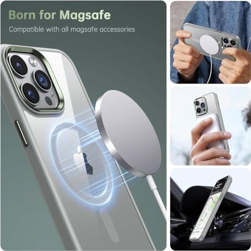 Coque magnétique pour iPhone 14 Bleu Ciel idéale pour voyager - 4