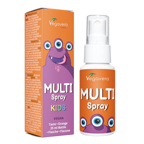 Multivitaminas Para Niños Vegavero, Spray 11 Vitaminas