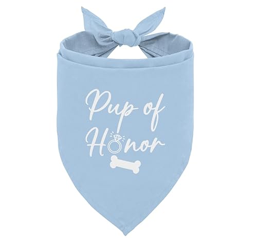 Pup of Honor ���p�o���_�i�A���̃E�F�f�B���O�ߑ��AMy Parents are Getting Married���̃o���_�i�A�E�F�f�B���O�h�b�O�o���_�i�A�y�b�g���̎O�p�`�̃X�J�[�t�A���^���^���p�̌��p�o���_�i(C24)
