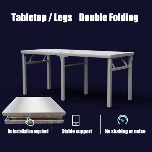 Mesa de acero duradera para restauración con diseño robusto y estable 7