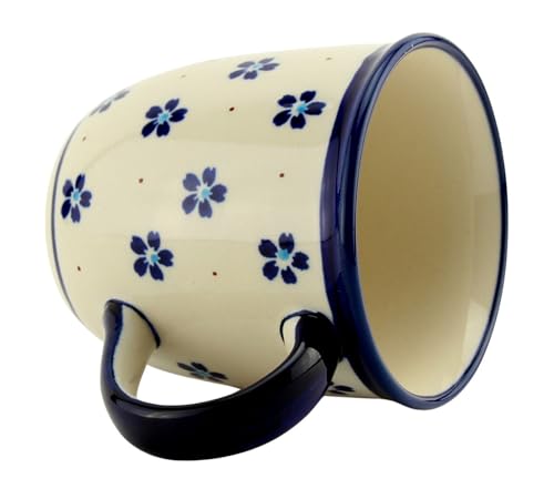 Taza de café de cerámica 12 oz con asa miniatura 3