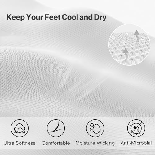 Image of 2 Pairs Low Cut Womens Socks No Show Athletic Ankle Socks Cushioned Running Socks
