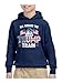 Wild Bobby All Aboard The 2024 Train Political Youth Hooded Sweatshirt, Navy, Medium