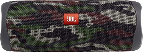 JBL Flip 5 – Enceinte Bluetooth portable robuste – Conception étanche pour piscine & plage – 12 heures d'autonomie – Son unique de JBL – Camouflage