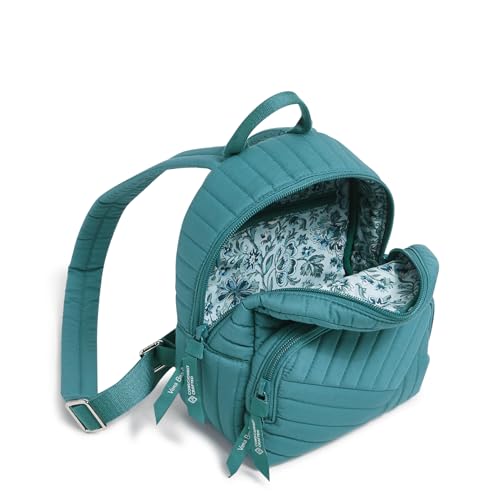 Image of Cotton Mini Backpack Purse, Forever Green