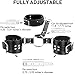 BDSM Bondage Kit Adult Restraints Sex Toys, Neck to Wrist Adjustable Bondage Gear & Accessories, Behind Back Handcuffs Collar with Blindfold Bed Straps Restraints Sex Ropes for Couples Sweater S1