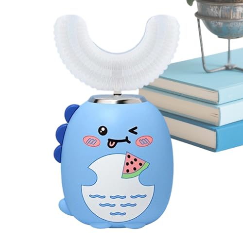 Cepillo En Forma U Infantil - Temporizador De 120 Segundos 3 Modos | Cepillo Eléctrico Ultrasonico Forma U Infantil,Para Prevenir Caries Y Fomentar Hábitos De Cepillado Para Niños Y Niñas De 2 A