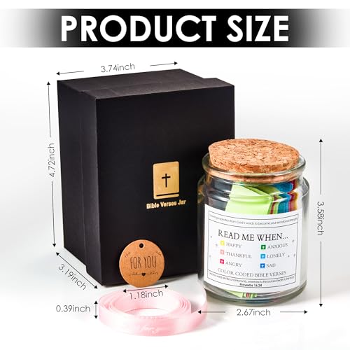 Bibleversejareasterbasketstuffersforteensbaptismgiftsforgirlconfirmationgiftsforteengirlsgraduationgiftforherhimchristiangiftforwomenbirthdaymothersdayvalentines Urban Country Home Decor Bible verse jar easter basket stuffers for teens baptism gifts for girl confirmation gifts for teen girls graduation gift for her him christian gift for women birthday mothers day valentines urban country home decor