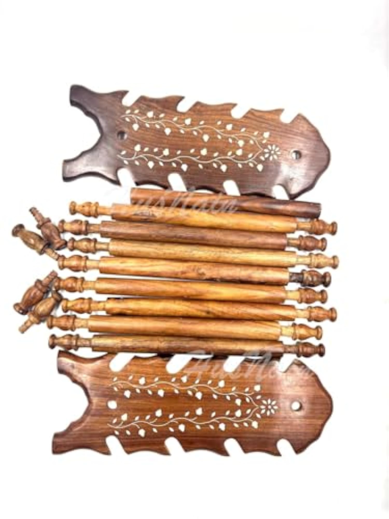 Wooden Sheesham Bangle Stand, Folding Chuddi Stand