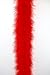 Feather Boa Marabou RED 2 Yards Long (72