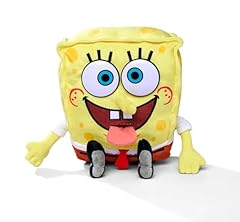 Simba Spongebob 109491008 - Peluche a forma di testa di spugna, 30 cm, con funzioni divertenti e suoni, giocattolo per fan e bambini a partire dai primi mesi di vita