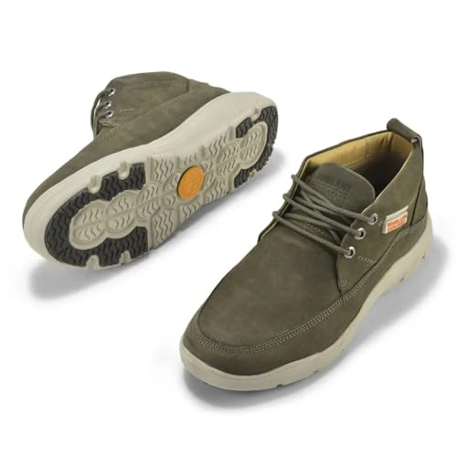 Image of Woodland Men's Leather Sneaker