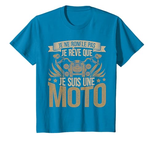 T-Shirt Motard Homme Moto Cadeau Motorcycle Motards T-Shirt