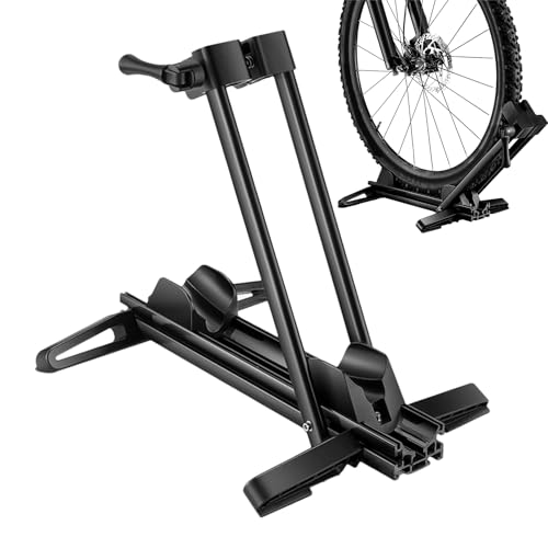 Support de sol pour vélo et trottinette avec rack de rangement pliable
