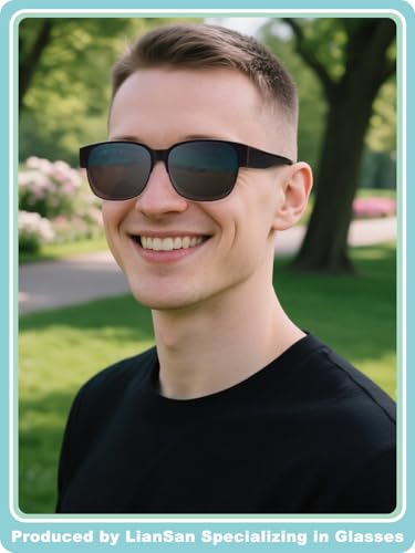LianSan Polarized Over Glasses Sunglasses for Women Men - Warp Around Fit Over Sunglasses with UV Protection Fit Over Shades2