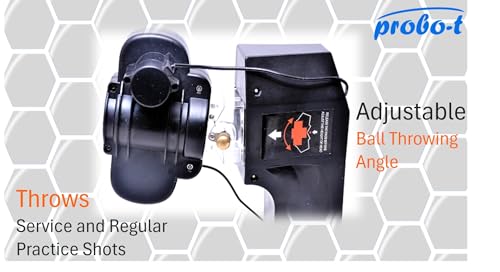 Image of probo-t Sports Ami Table Tennis Robot 1804 with Oscillation, 110-120 Balls Capacity, Multiple Spin Options