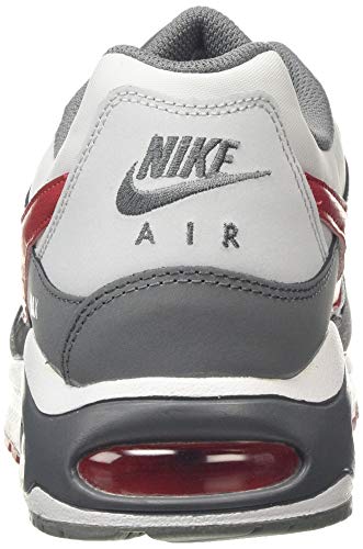 Nike Herren AIR MAX Command Laufschuhe, Grau (Pure Platinum/Gym Red/Dk Grey/Cool Grey/White 049), 42 1/2 EU - Image 4