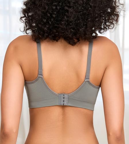 Supportive Nursing Bra for Maternity Breastfeeding Seamless Bralette with Built in Padded for Pregnancy Women3