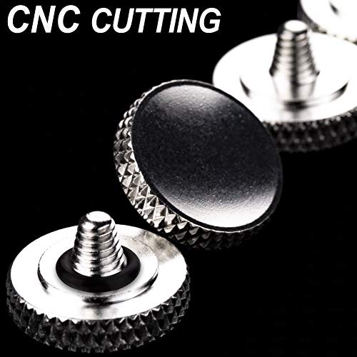 Image of Camera Shutter Button (2 Pack /Silver) Upscale and Delicate Soft Shutter Release Button