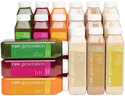 Raw Generation 5-Day Protein Cleanse – High Protein Juice Cleanse with Dairy and Soy-Free Protein Smoothies/Gets Results Quickly While Energizing Your Workouts/Jumpstart a Healthier Diet