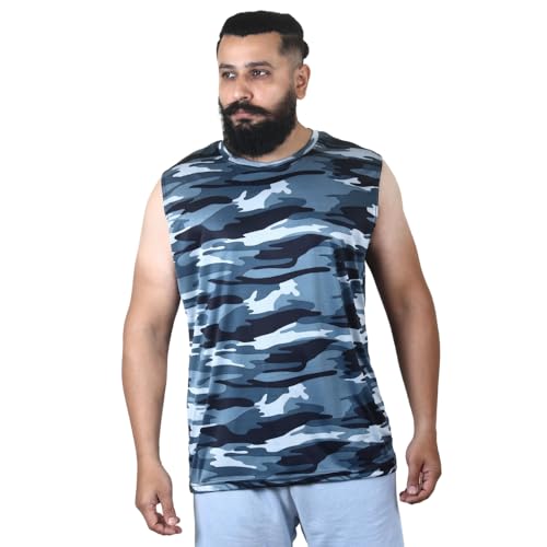 Image of Sleeveless T Shirts for Men - Gym Vest, Sando Tank Top Wear, Workout Baniyan, Stringers Inner Shirt, Bodybuilding Tshirts, Sports Tshirt Vests, Stylish Tanks Tops