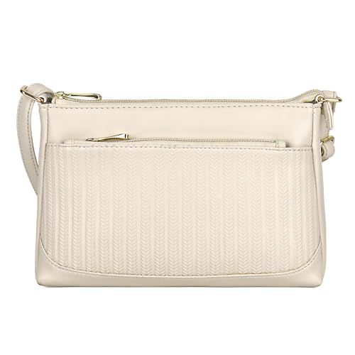 Image of EXOTIC Women's Studded Dual Tone Sling Bag -Green