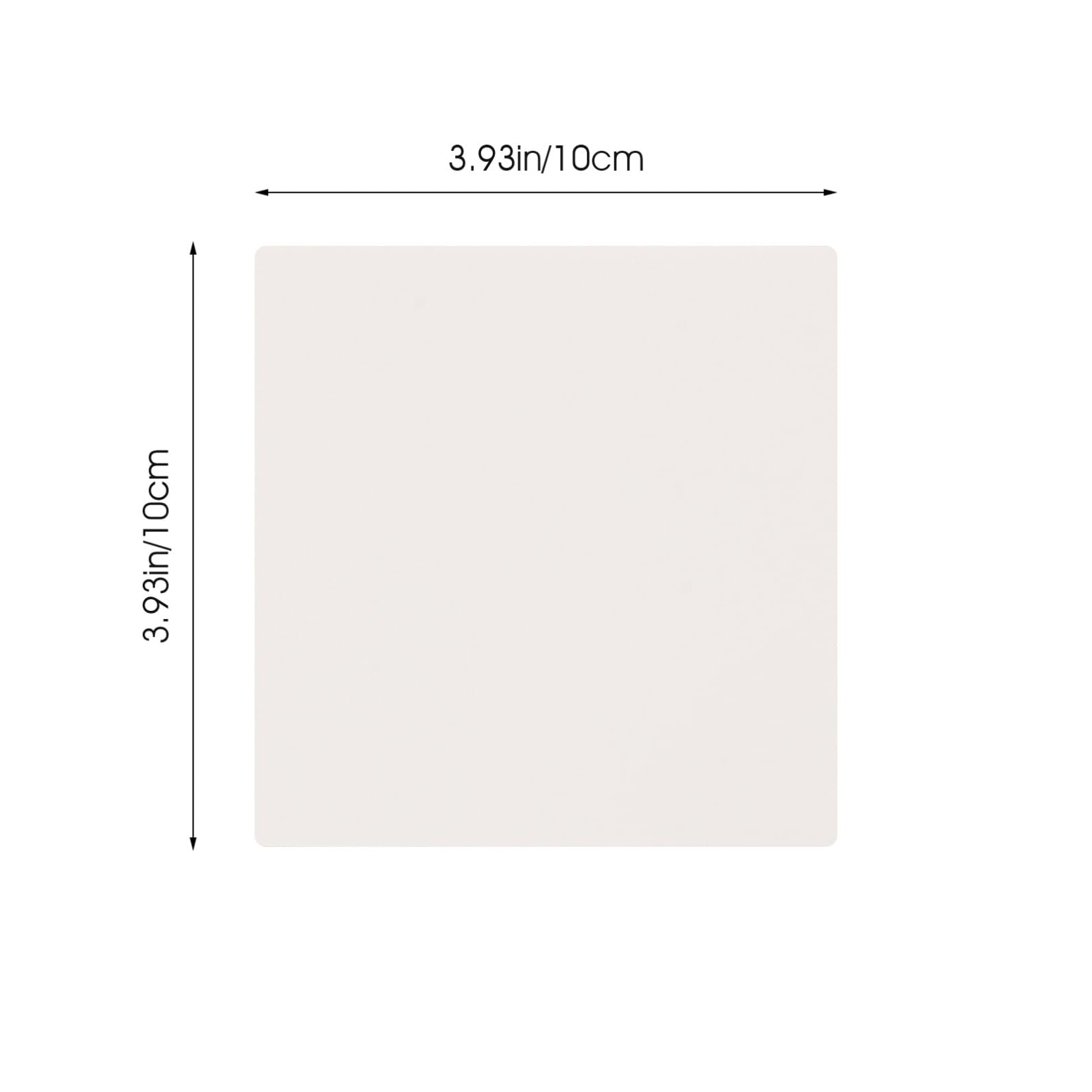 Etichette Termiche Adesive Bianche 100x100 Mm 500 Fogli | Carta Autoadesiva, Formato per Cartellini Prezzo e Piantine, Uso Multiuso