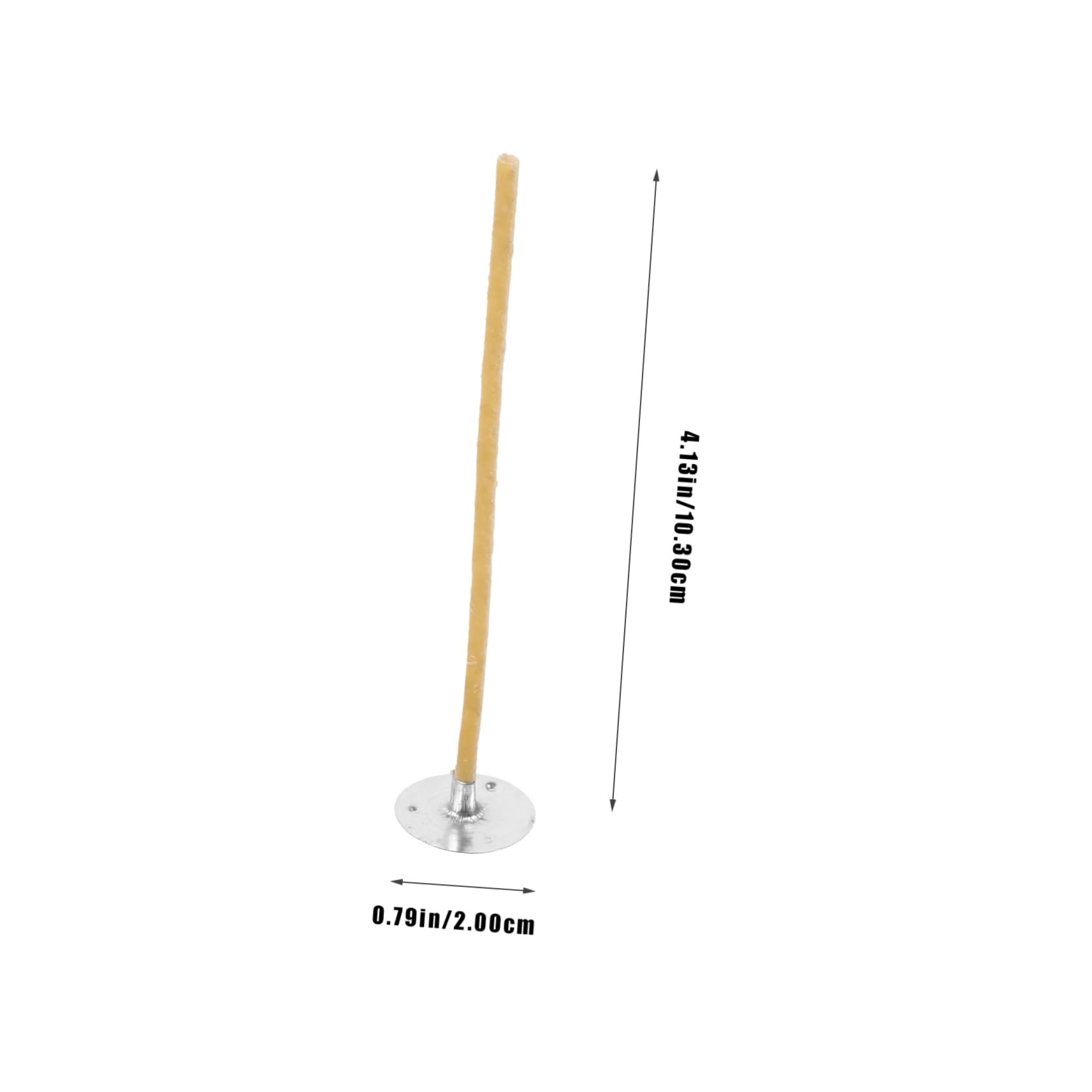 jojofuny 100pcs Candle Wick Wicks Candle Making Wick Candle Making Supplies Braided Wick Spool Wick for Candle Making Candle Making Accessories Beeswax