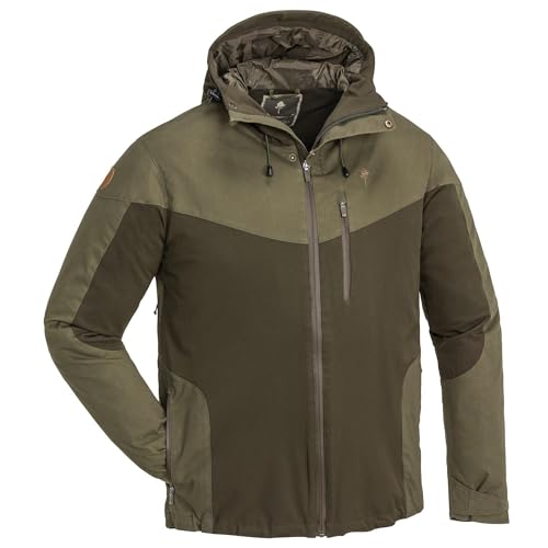 Pinewood Herren Finnveden Hybrid Extrem Jacke - Outdoor Jacken für Herren - mit 4-Wege-Stretch für Bewegungsfreiheit und Komfort, wind- und wasserdicht, mit verstellbarer Passform