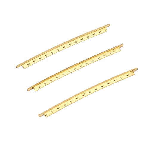 Guitar Fretwire, Guitar Fret Wires 20Pcs Brass Guitar Fret 2.0Mm Fret Wire Set For Folk Wooden Guitars Accessory #TOP4