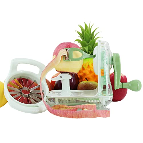 Effortlessly Peel, Slice, And Core Apples And Pears With Fdtqp Apple Peeler Slicer And Corer - 16 Wedge Apple Cutter Included #TOP6