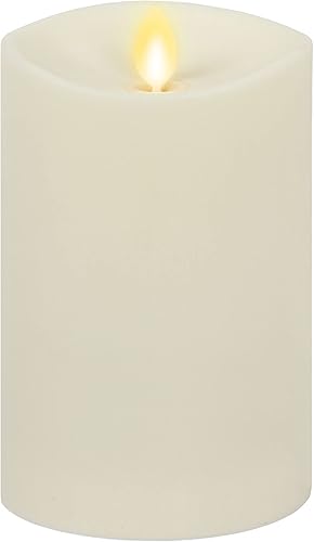 Miniatura 16 de Luminara Vela de pilar de llama móvil artificial realista para exteriores, llama móvil, luces LED que funcionan con pilas para Navidad exterior