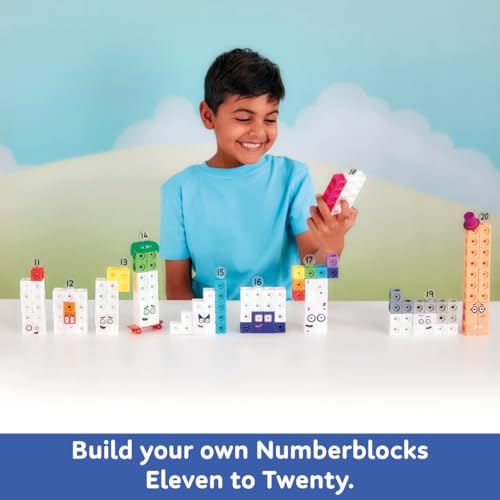 Policubos MathLink Numberblocks 11-20 de Learning Resources juego para contar 4
