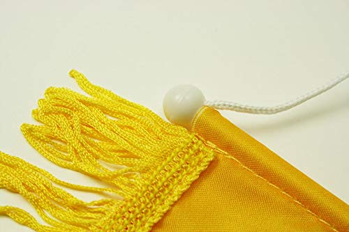 AZ FLAG - Wimpel Katalonien Mit Esel - 15x10 cm - Katalanische Mini Flagge 10 x 15 Cm - Auto Pennant Spezielle Auto