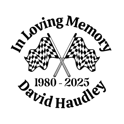 Amazon.com: Custom Racing Flag Memorial Car Decal – In Loving Memory ...