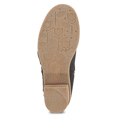 Dansko Dalinda Women's Super Stylish Tall Shaft Boot - Waterproof Leather and Construction with Rubber Outsole and Leather Stacked Heel for Long-Lasting Style in Any Weather3