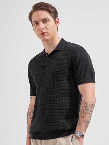 Image of Highlander Men's Polo Tshirt | Flat Knit | Regular Fit | Polo T-Shirt for Man