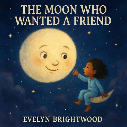『The Moon Who Wanted a Friend』のカバーアート
