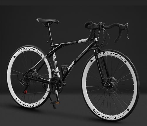 700C�i�g��160-185cm�j���[�h�o�C�N���[�X�X�s�[�h�\���b�h�^�C�����C�u�t���C���O�l�b�g�Z���u�f�b�h�t���C���O���������y�ʃf�B�X�N�u���[�L��l�̒j���Ə����̎��]�� (40�����m�N��,26�C���`21���i160�`190 CM�j) [���s�A���i]