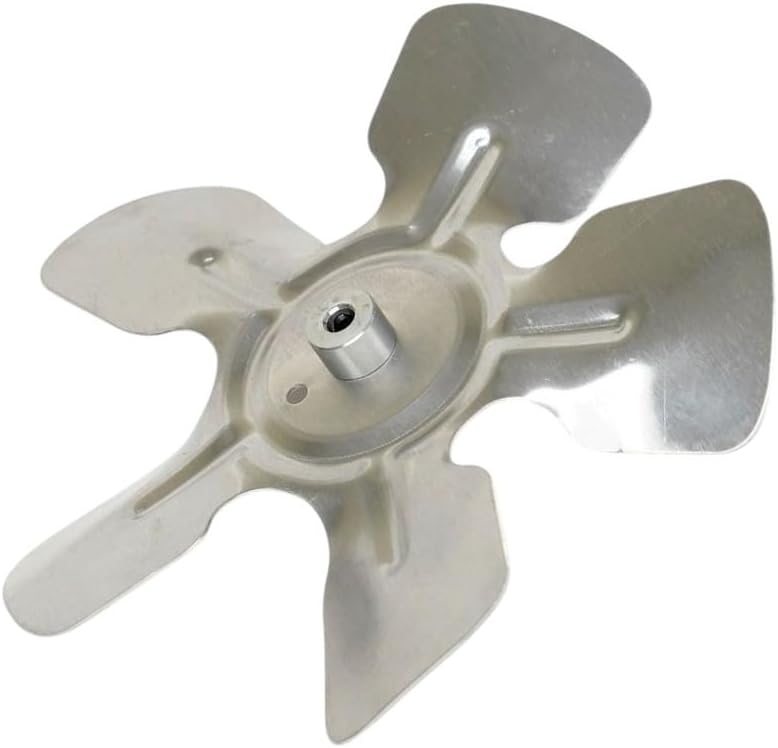 A60714 Metal Fan Blade 7" Diameter 5 Blades 1/4" Bore Hub CCW 27 Degree Prop