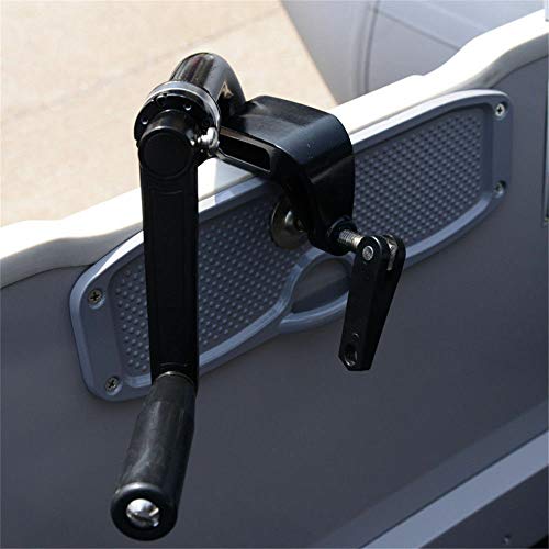 HYYKJ Boat Engine Propeller Hand Operated Outboard Motor Propeller Inflatable Boat Dinghy Trolling Rafting Motor Boat Propeller Designed to Push Small Watercraft in Both Forwards and Reverse - Thumbnail 7