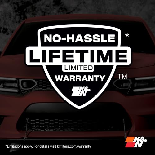 K&N High-Flow Original Lifetime Engine Air Filter: Increase Power: Premium, Washable: Compatible with 2011-2016 Mercedes Benz: (See Product Description for Select Models) 33-2985