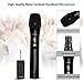 Bietrun Wireless Microphone, Dynamic Microphone with Rechargeable Receiver, Auto Connect,All Metal Design,160ft Range,Cordless Mic for Karaoke Machine,Amplifier Speaker,Mixer,iPhone,Camera, Interview