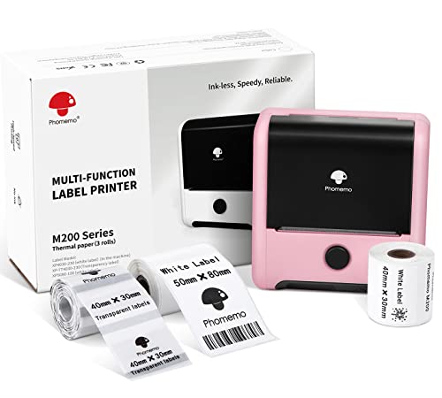 Phomemo M220 Etikettendrucker Bluetooth, Tragbarer  Produktbild-Vorschau 13