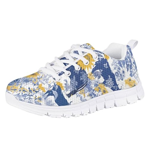 SYtrade Running Shoes for Girls Athletic Sneaker Kids Tennis Shoes Breathable Mesh Sports Shoes