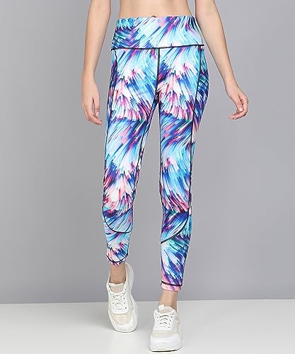 Image of Kobo Active Wear for Women Gym | High Waist | Ankle Length | Squat-Proof | Workout Tights for Women | 4-Way Stretch | Leggings for Gym, Cardio | Yoga Pants (Imported)