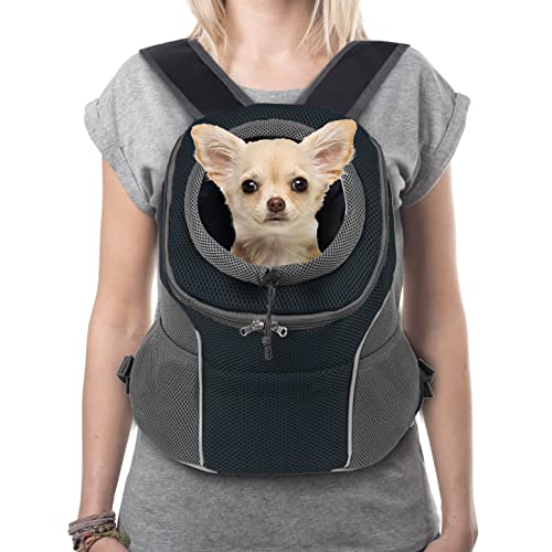 YUDODO Dog Carrier Backpack Pet Dog Carrier Front Pack Breathable Head Out Reflective Safe Warm Doggie Carrier Backpack… - Image 6