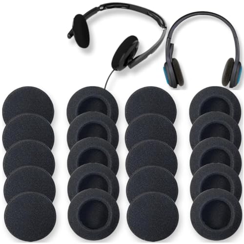 QPOIBSD Ear Cushions Foam Replacement for Headphones